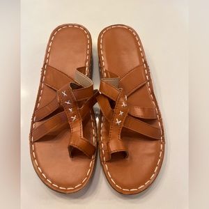 Leather slide…only worn once or twice